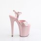 extra vysoké růžové sandále s glitry Flamingo-809gp-bpg - Velikost 37