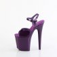 extra vysoké fialové sandále s glitry Flamingo-809gp-ppg - Velikost 35